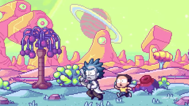 Rick and Morty ganha anima&ccedil;&atilde;o em pixel art