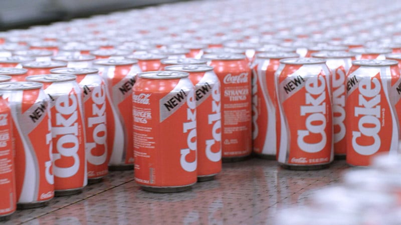 Controversa New Coke retornar&aacute; em a&ccedil;&atilde;o promocional de Stranger Things