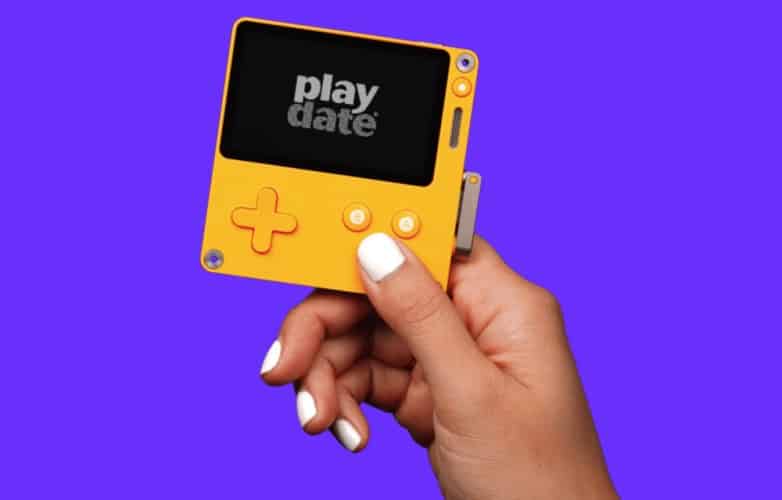 Conhe&ccedil;a o Playdate: O videogame port&aacute;til com uma manivela