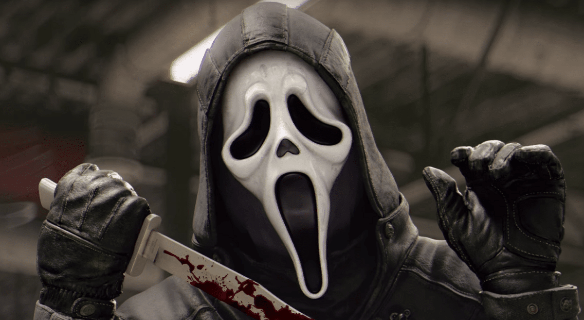 Ghostface dos filmes P&acirc;nico &eacute; o novo personagem de Dead by Daylight
