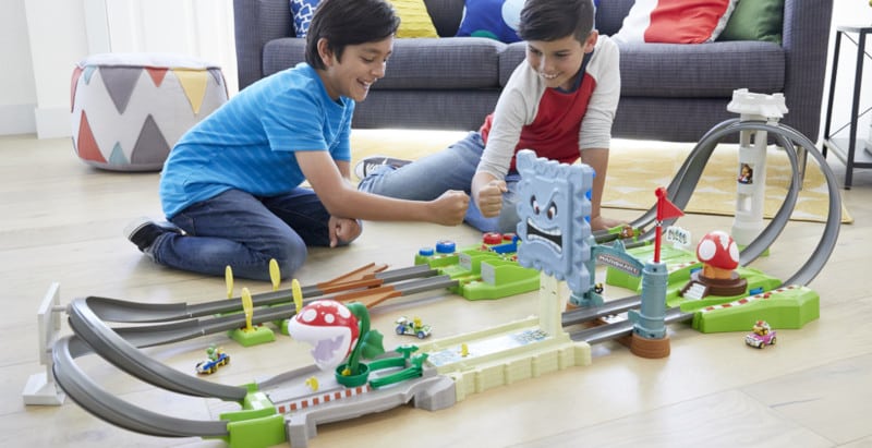 Em parceria com a Hot Wheels, Nintendo lan&ccedil;a pistas e carrinhos de Mario Kart em miniatura