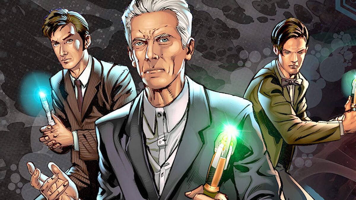 Doctor Who: HQ &ldquo;Os Quatro Doutores&rdquo; chega ao Brasil este m&ecirc;s