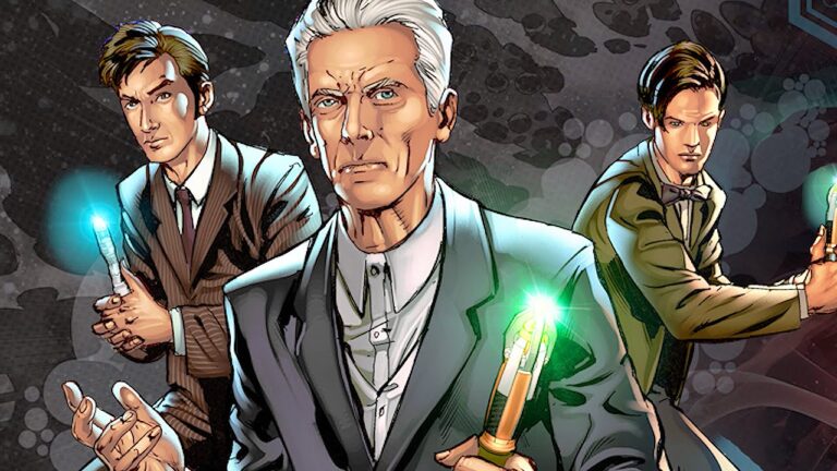Doctor Who: HQ &ldquo;Os Quatro Doutores&rdquo; chega ao Brasil este m&ecirc;s