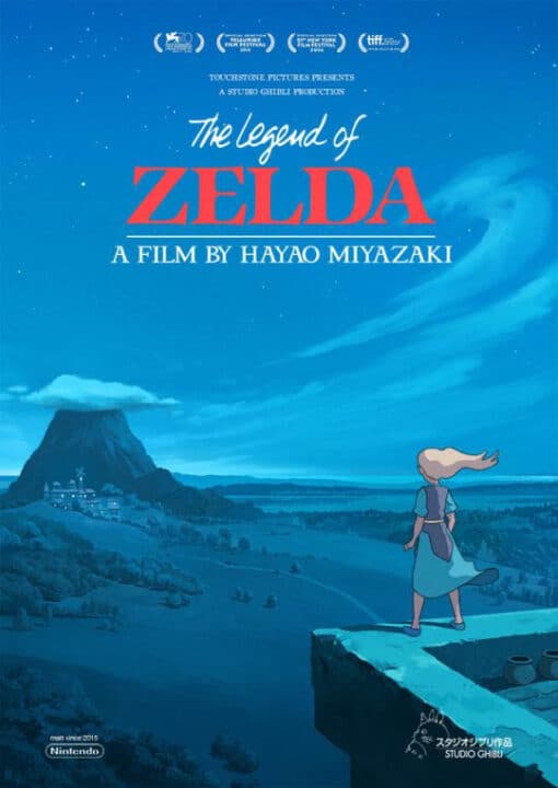 Artista imagina anima&ccedil;&atilde;o de Legend of Zelda pelo Studio Ghibli