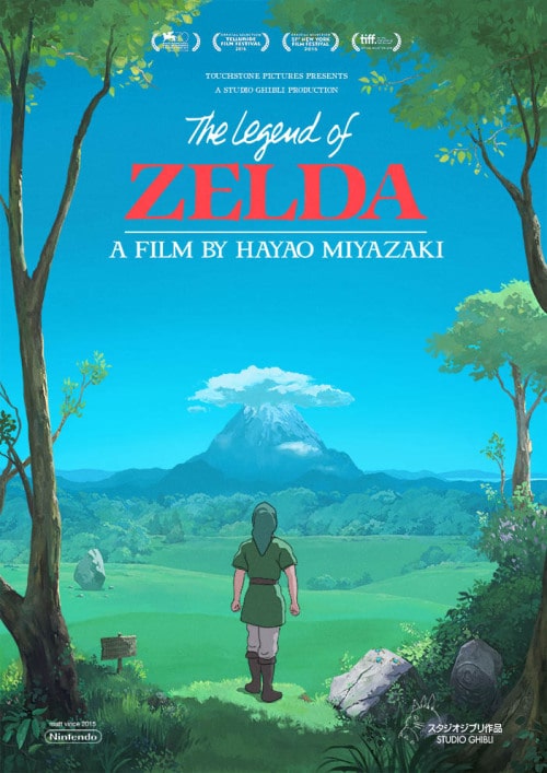 Artista imagina anima&ccedil;&atilde;o de Legend of Zelda pelo Studio Ghibli