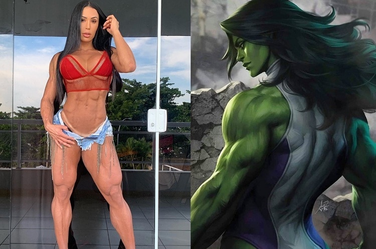 No Twitter, Gracyanne Barbosa diz que &lsquo;adoraria&rsquo; interpretar Mulher-Hulk