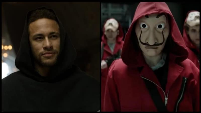 Netflix relan&ccedil;a epis&oacute;dios de La Casa de Papel com apari&ccedil;&atilde;o de Neymar