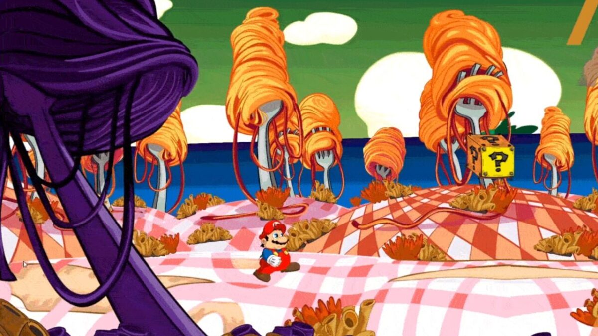 Desenho antigo de Super Mario Bros vai virar jogo