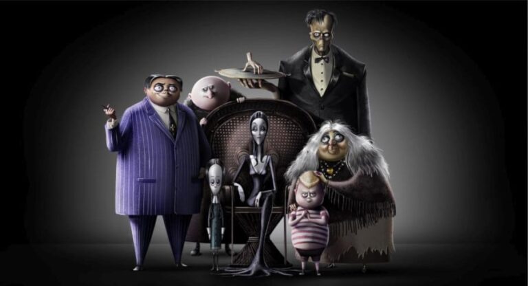 Veja jantar em fam&iacute;lia em novo trecho de A Fam&iacute;lia Addams