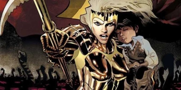 Veja fotos de Angelina Jolie como Thena no set de Os Eternos