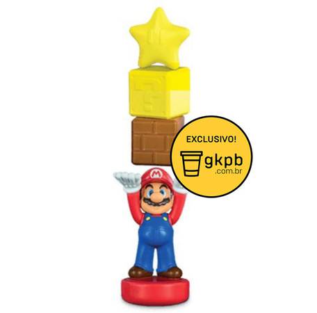 Super Mario volta ao McLanche Feliz aqui no Brasil