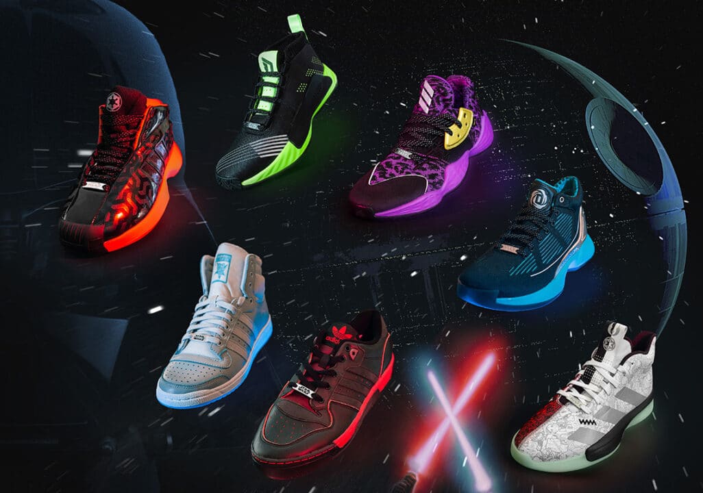 Star Wars ganha linha de t&ecirc;nis da Adidas