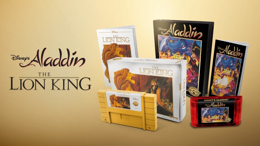 Aladdin e Rei Le&atilde;o da era 16-Bits ser&atilde;o lan&ccedil;ados em Edi&ccedil;&otilde;es Especiais