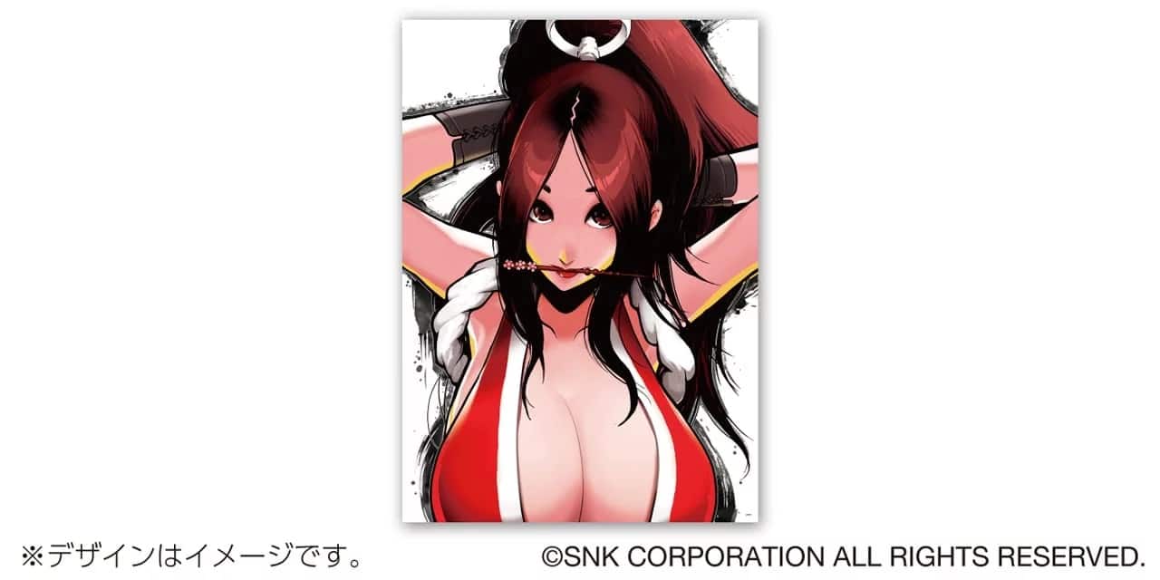 Produtos dispon&iacute;veis no Anivers&aacute;rio da Mai Shiranui