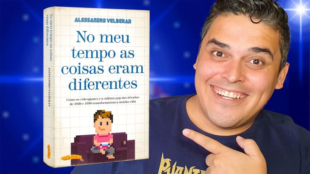 Velberan lan&ccedil;a livro sobre games e cultura pop das antigas