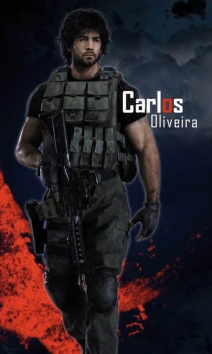 Visual de Carlos Oliveira em Resident Evil 3: Nemesis