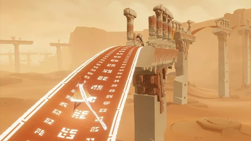 melhores jogos de playstation 4 - journey