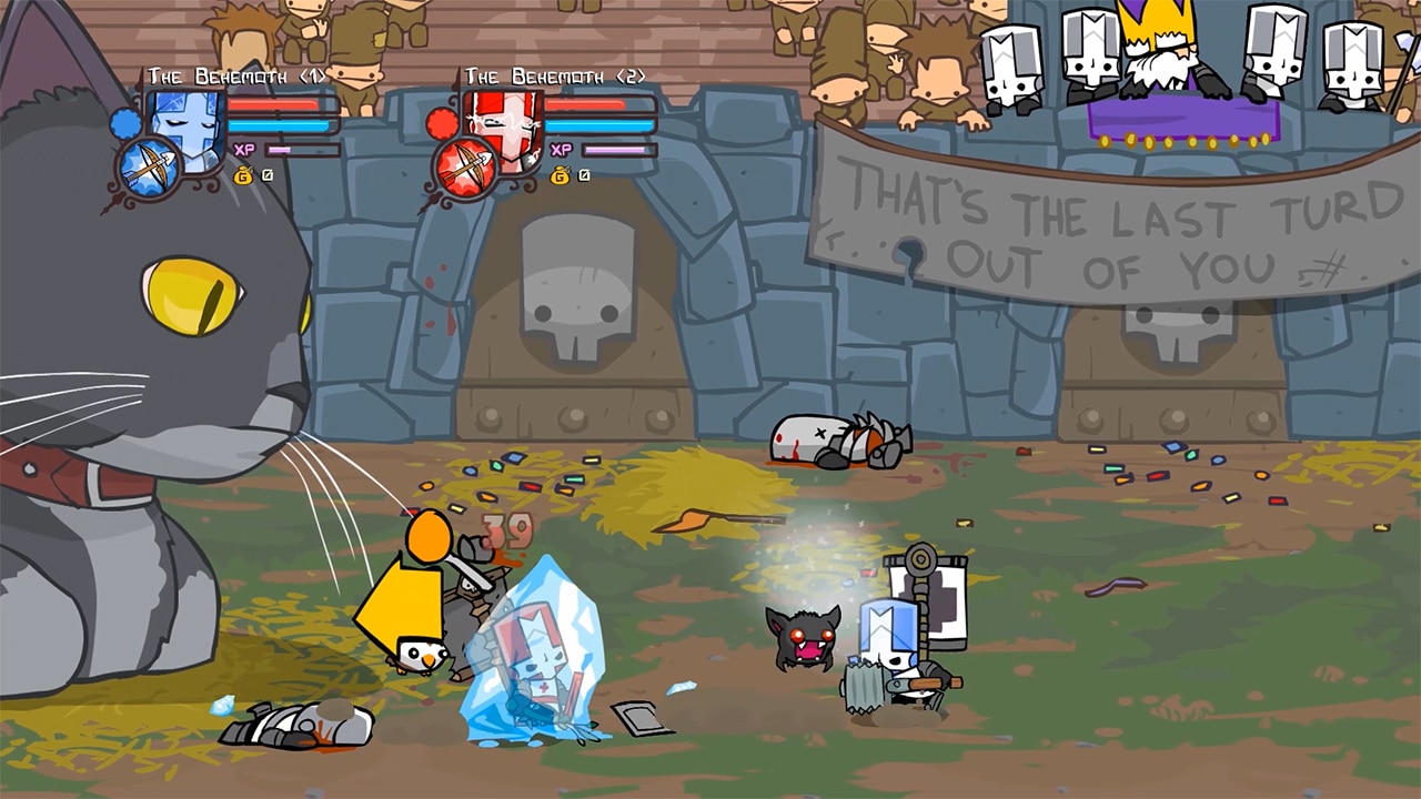 Castle Crashers - Jogos com multiplayer local para PC para jogar com a fam&iacute;lia