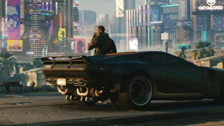 Forza Horizon 4 recebe carro de Cyberpunk 2077