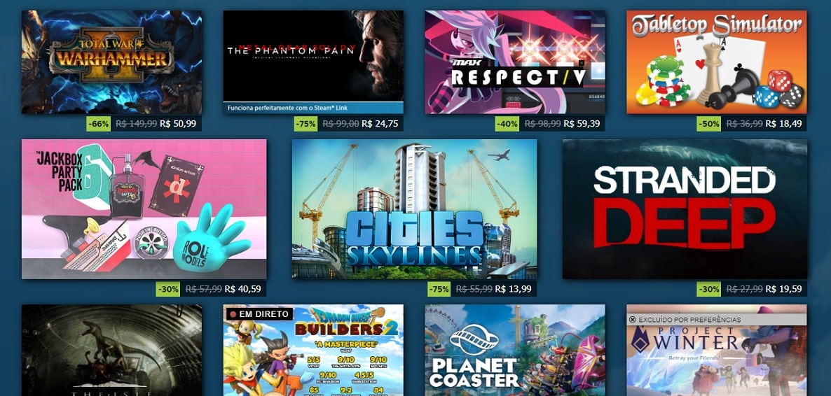 Steam Summer Sale traz nova Loja de Pontos e personaliza&ccedil;&atilde;o de perfil