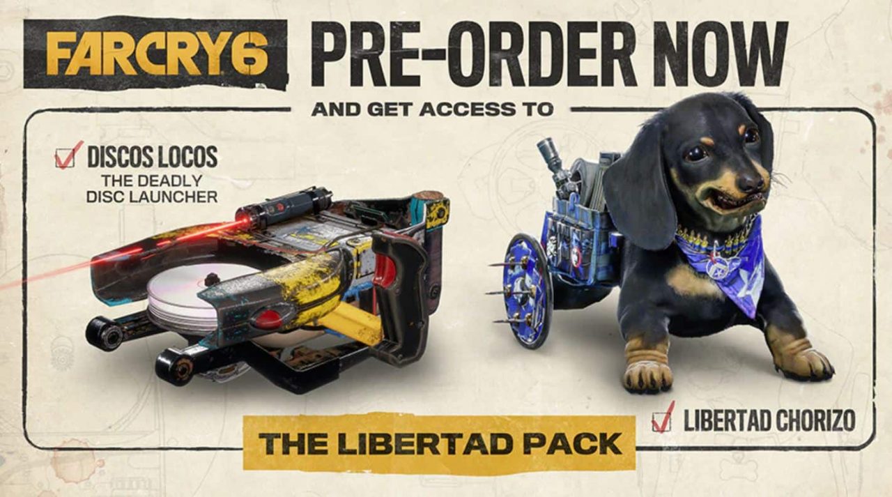 Far Cry 6 B&otilde;nus de pr&eacute;-venda