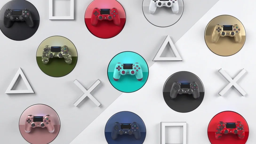 Sony traz de volta cores favoritas do controle DualShock 4
