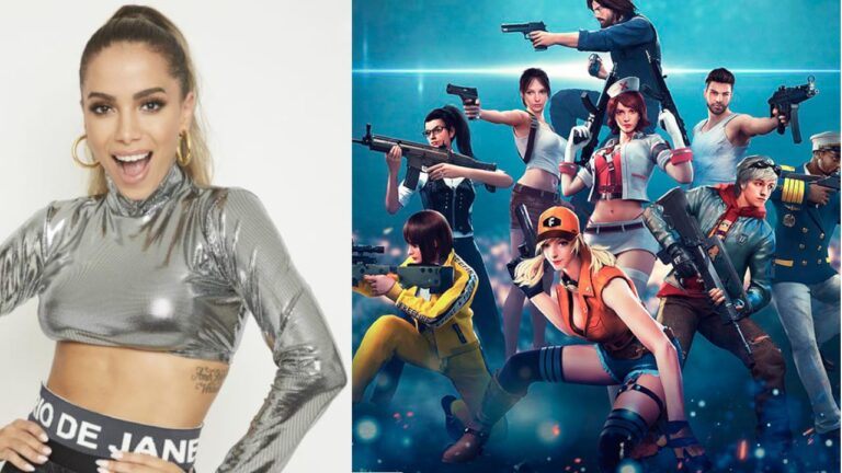 Cantora Anitta far&aacute; transmiss&otilde;es de Free Fire na plataforma BOOYAH!