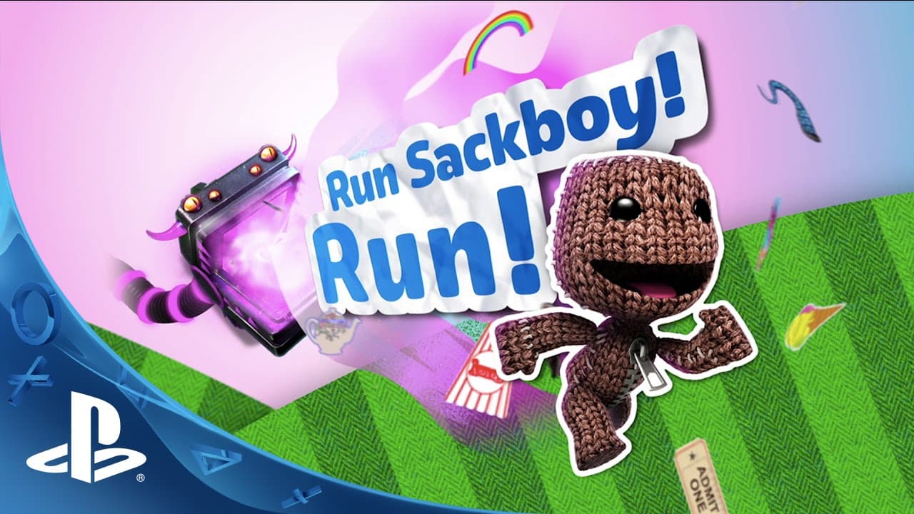 os jogos da s&eacute;rie LittleBigPlanet run