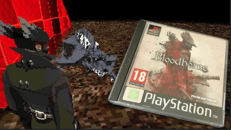 Bloodborne para PS1? | impressionante demake do jogo est&aacute; em desenvolvimento por f&atilde;