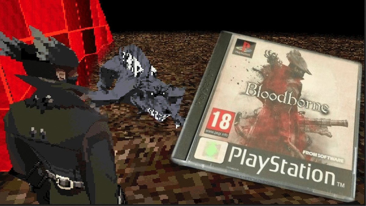Bloodborne para PS1? | impressionante demake do jogo est&aacute; em desenvolvimento por f&atilde;
