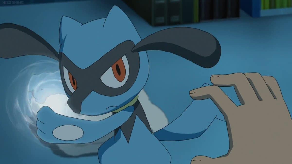 Riolu, um dos poderosos pok&eacute;mon mais cobi&ccedil;ados entre os ca&ccedil;adores destas criaturas