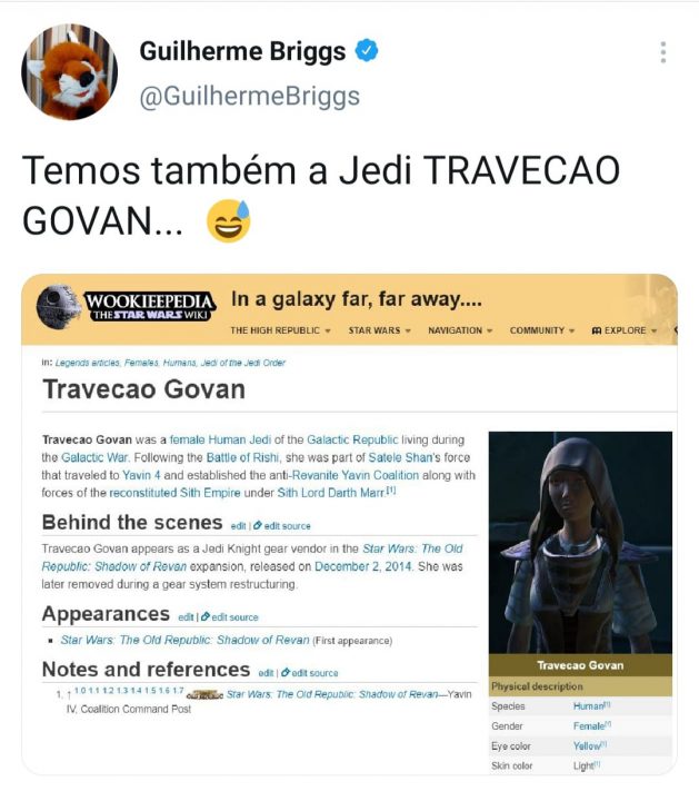 Guilherme Briggs &eacute; criticado por disseminar piada transf&oacute;bica