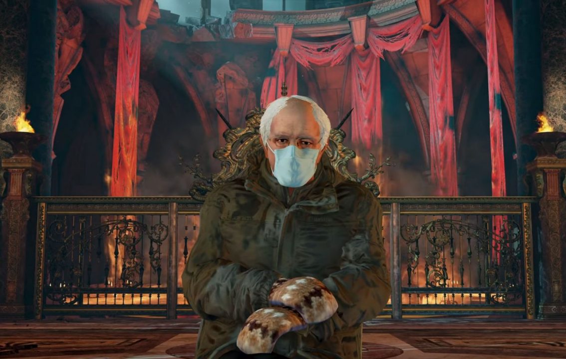 F&atilde;s transformam meme de Bernie Sanders em lutador de Soulcalibur 6