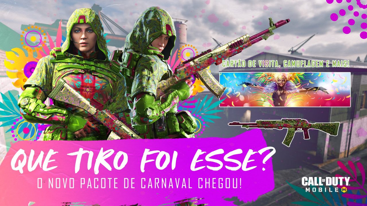 Imagem promocional do pacote de Carnaval com o t&iacute;tulo da m&uacute;sica de Jojo