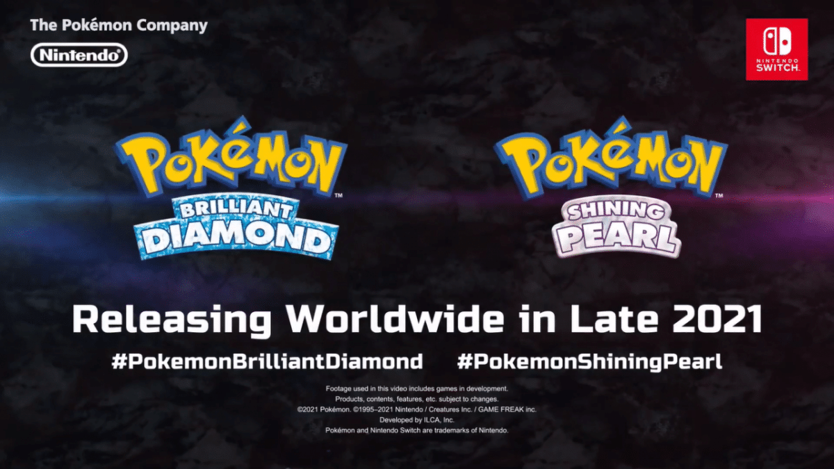 Remake de Pok&eacute;mon Diamond & Pearl &eacute; anunciado