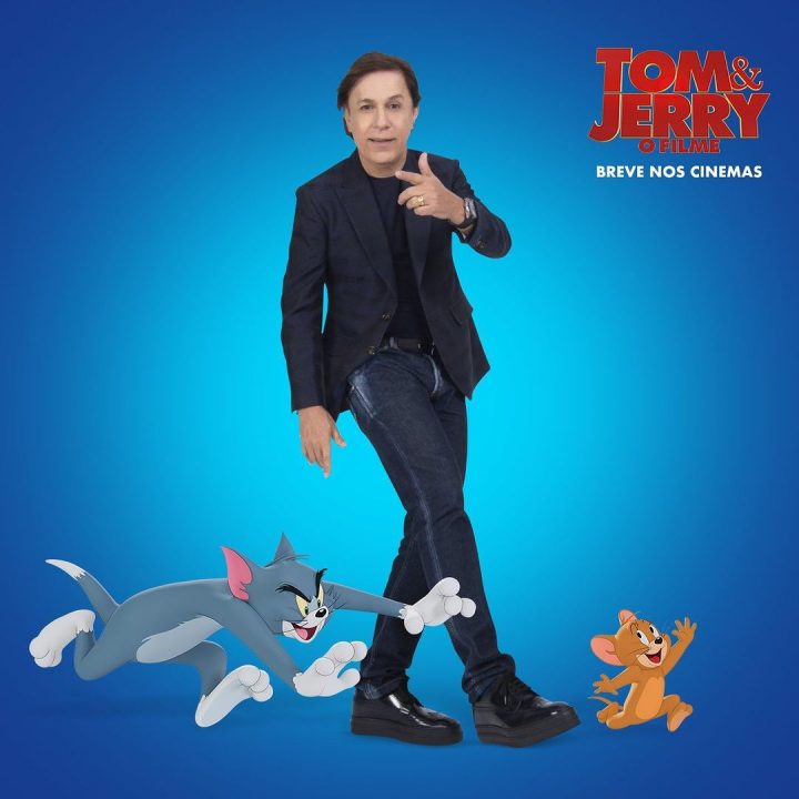 Imagem de divulga&ccedil;&atilde;o de Tom Cavalcante como dublador 