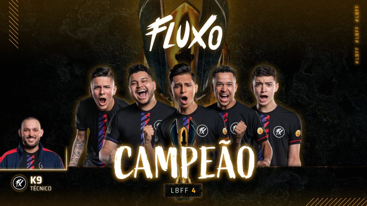 LBFF 4: Fluxo &eacute; campe&atilde;o e vai para o Mundial de Free Fire