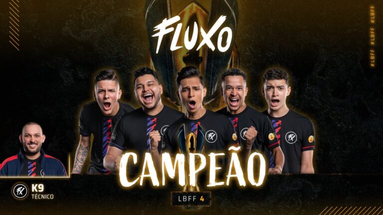 LBFF 4: Fluxo &eacute; campe&atilde;o e vai para o Mundial de Free Fire