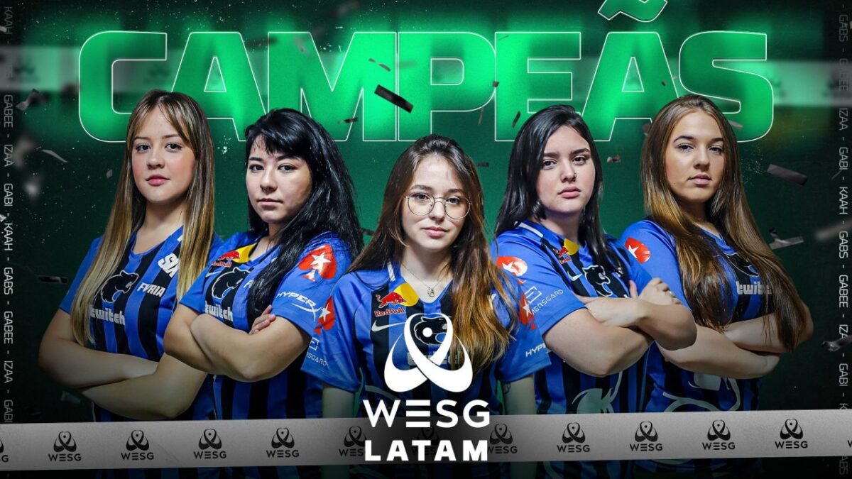 WESG LATAM 2021: FURIA &eacute; campe&atilde; feminina de CS:GO