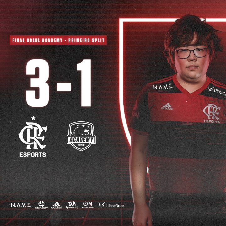 Flamengo &eacute; o campe&atilde;o do CBLOL Academy.