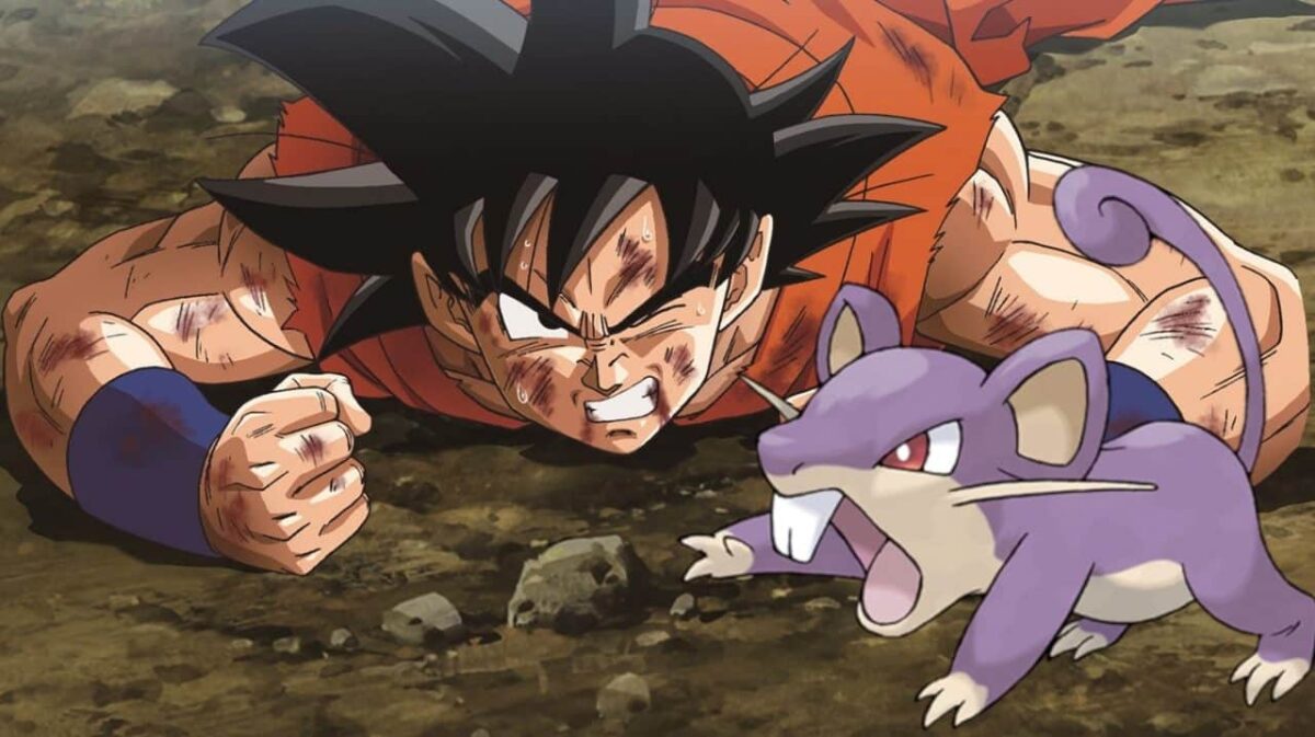 Pok&eacute;mon: Rattata venceria uma luta contra Goku