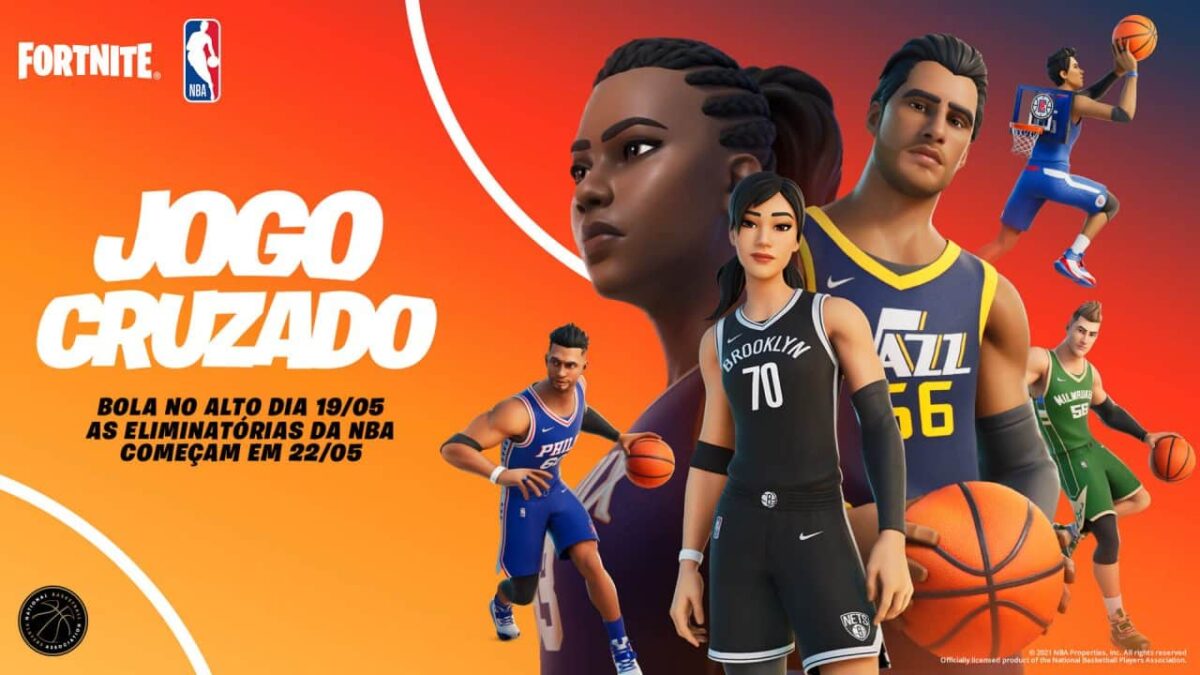 Fortnite + NBA: Jogo Cruzado trar&aacute; times de basquete para o game