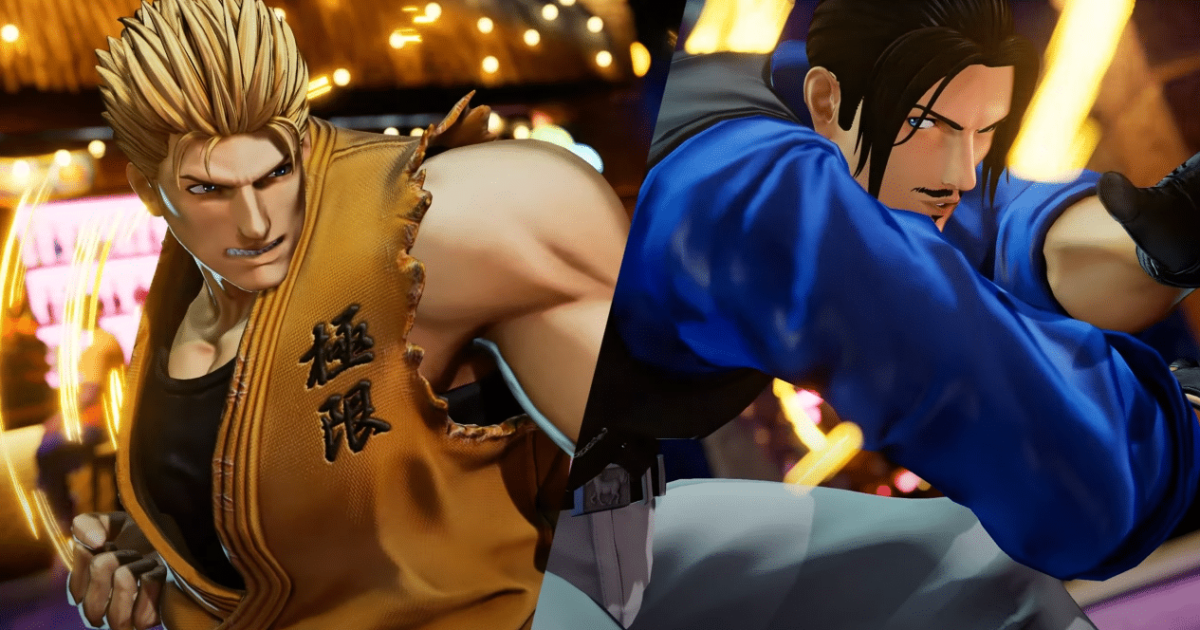 Dupla Ryo Sakazaki e Robert Garcia &eacute; revelada em The King of Fighters XV