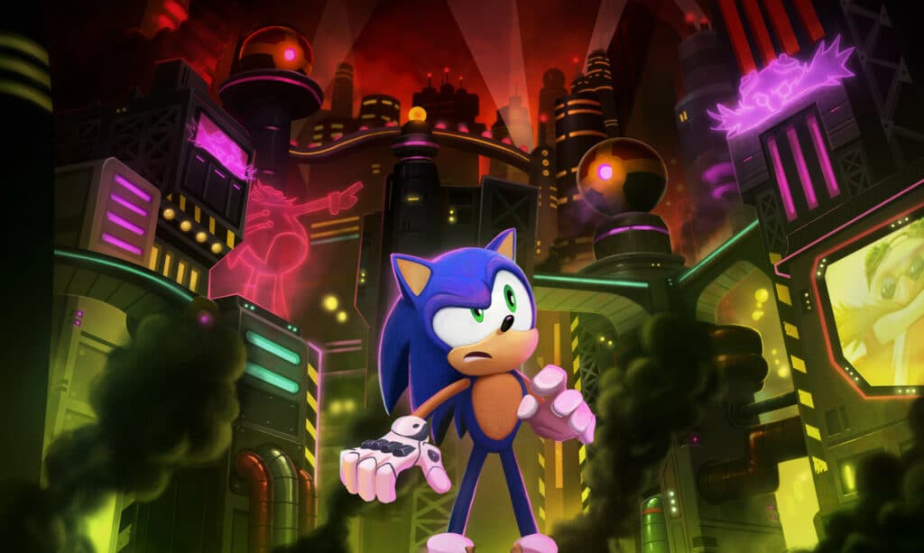 Artista divulga primeiras imagens da s&eacute;rie Sonic Prime