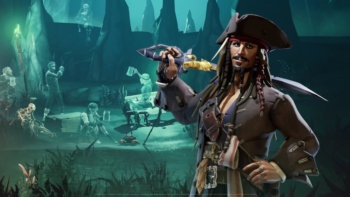 Sea of Thieves ter&aacute; crossover com Piratas do Caribe
