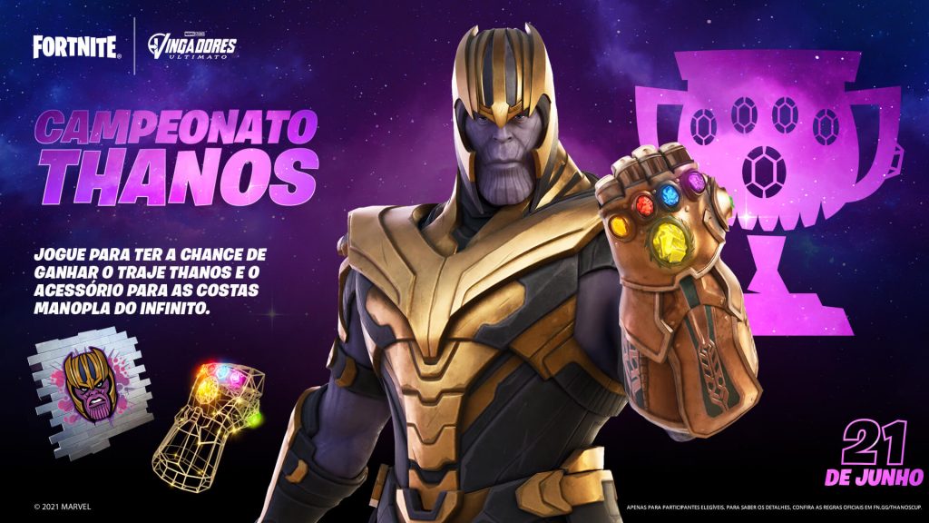 Thanos retorna a Fortnite; Veja como conseguir skin gr&aacute;tis