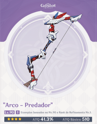 Arco de Aloy em Genshin Impact