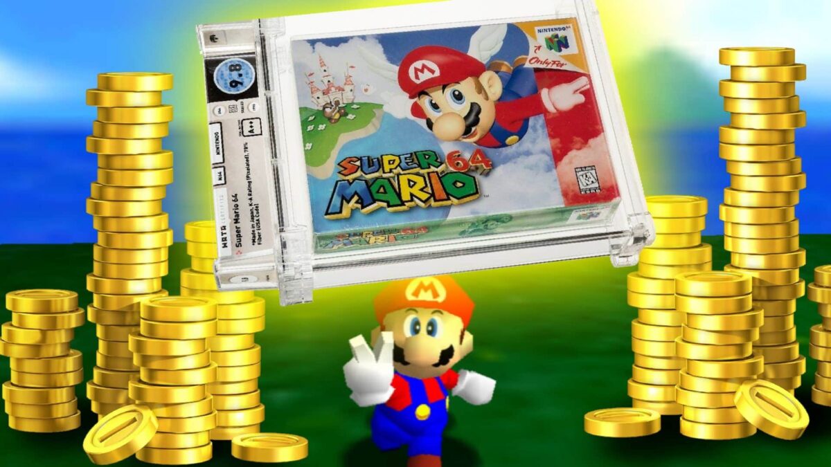 Super Mario 64 &eacute; vendido por mais de 8 milh&otilde;es de reais