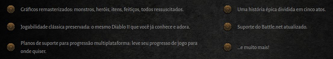 Principais mudan&ccedil;as no remaster de Diablo II.