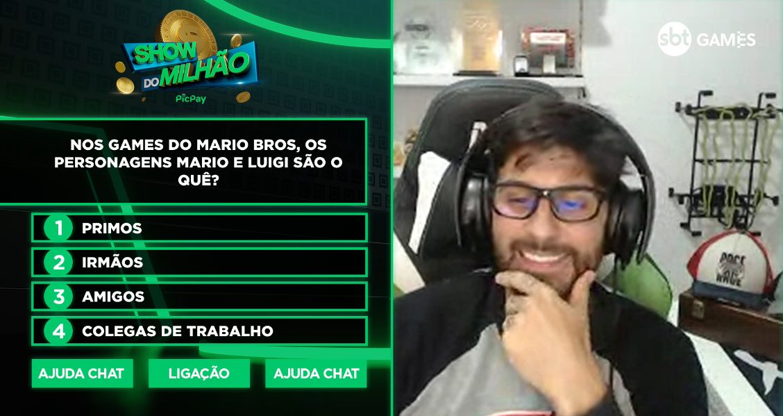 Show do Milh&atilde;o na Twitch: vers&atilde;o gamer do SBT Games &eacute; um sucesso